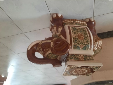 Éléphant porcelaine