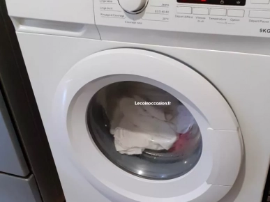 Machine à laver et réfrigérateur
