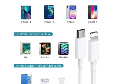 Chargeur Cable Rapide USB-C complète pour les nouveaux iPhone