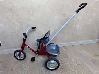 Tricycle métal rouge smoby
