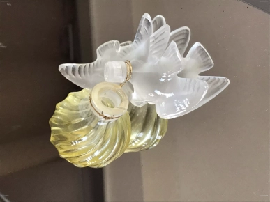 Flacon Air du temps, Nina Ricci, Cristal Lalique, Factice Dummy