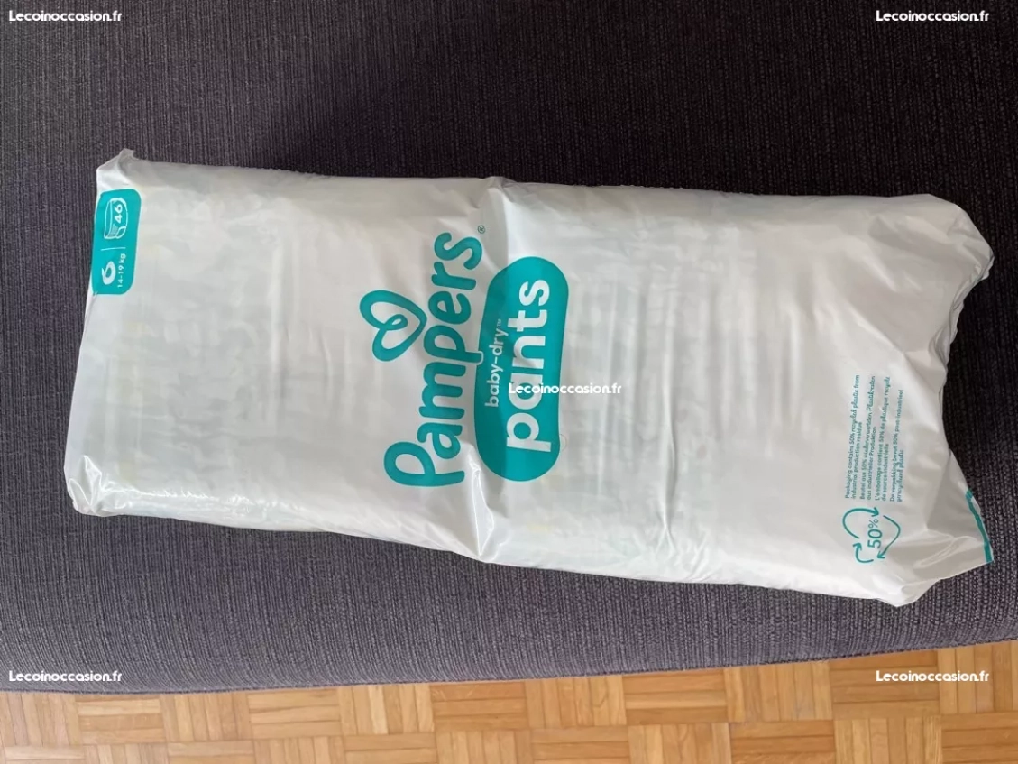 Pampers Couches-Culottes Baby-Dry Pants Taille 6 (15+ kg)